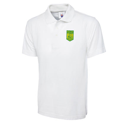 Retro Newton Heath LYR Embroidered Classic Polo Shirt