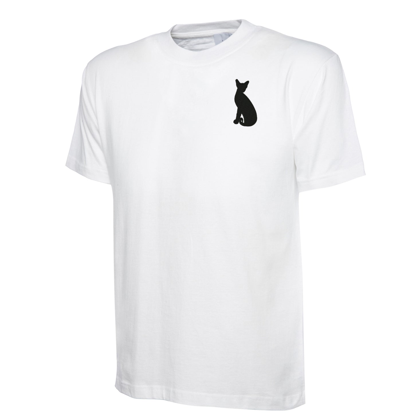 Siamese Cat Embroidered Classic T-Shirt
