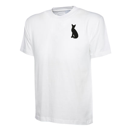 Siamese Cat Embroidered Classic T-Shirt