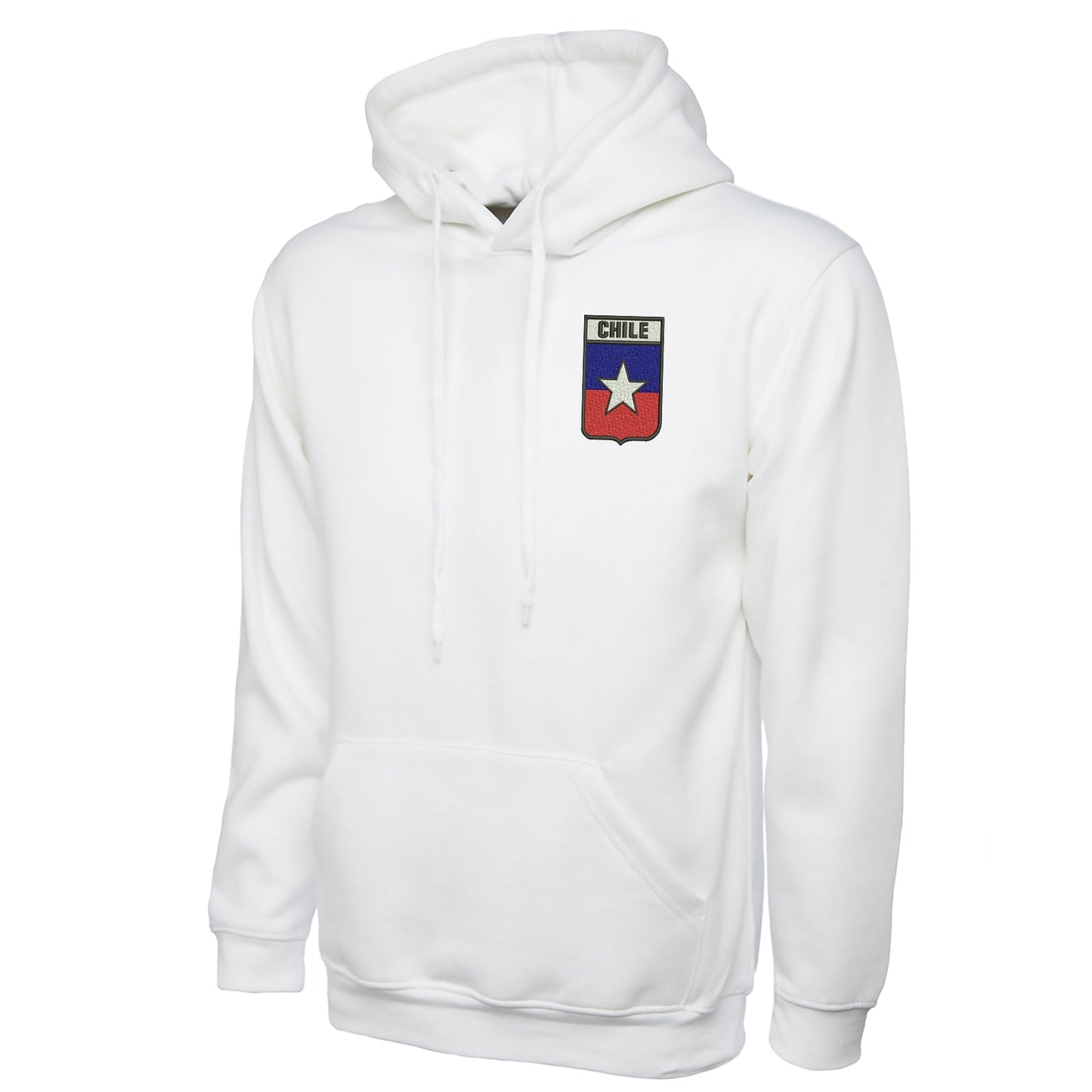Retro Chile Rugby 1953 Embroidered Classic Hoodie