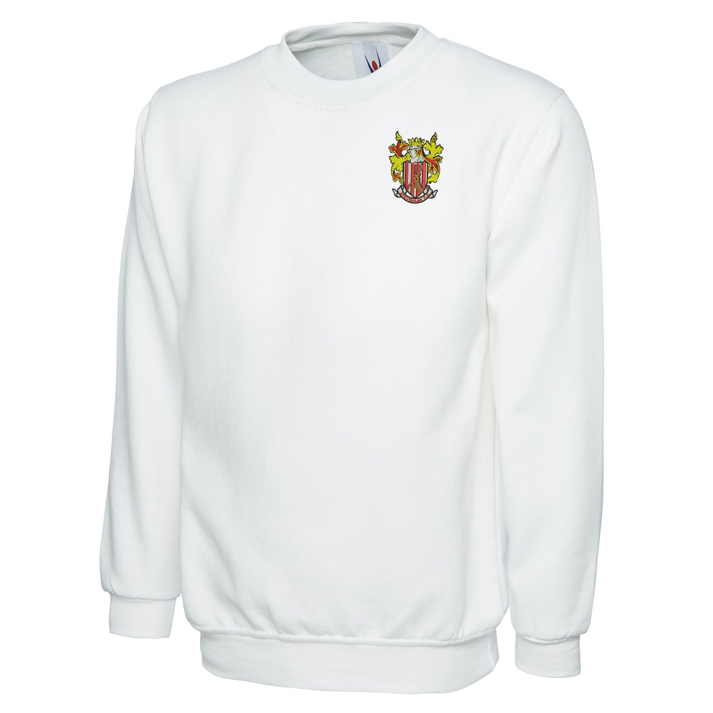 Retro Stevenage 1976 Embroidered Classic Sweatshirt