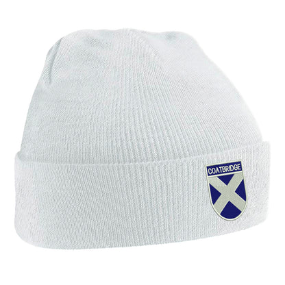 Coatbridge Flag of Scotland Shield Beanie Hat
