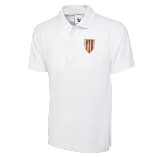 Retro Monaco 1961 Embroidered Classic Polo Shirt
