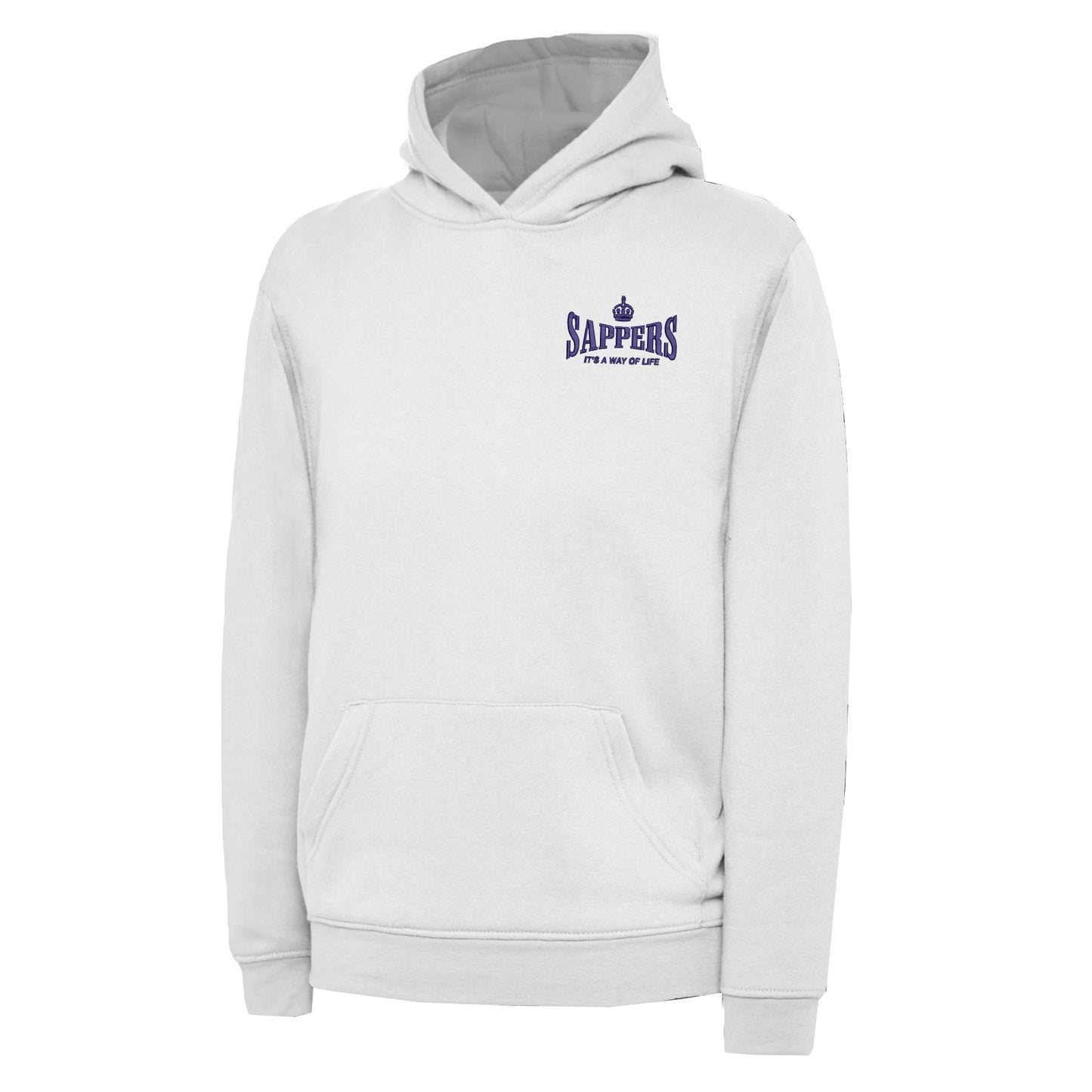 Sappers It's a Way of Life Embroidered Children's Hoodie