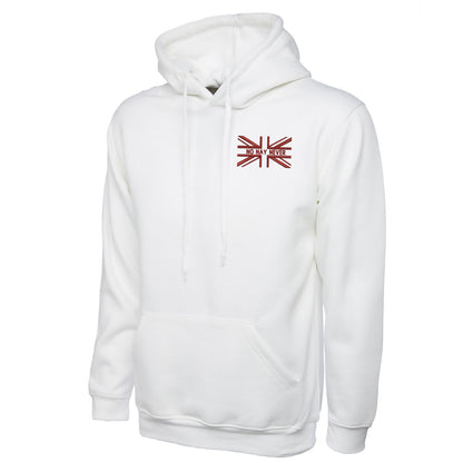 No Nay Never Union Jack Embroidered Classic Hoodie