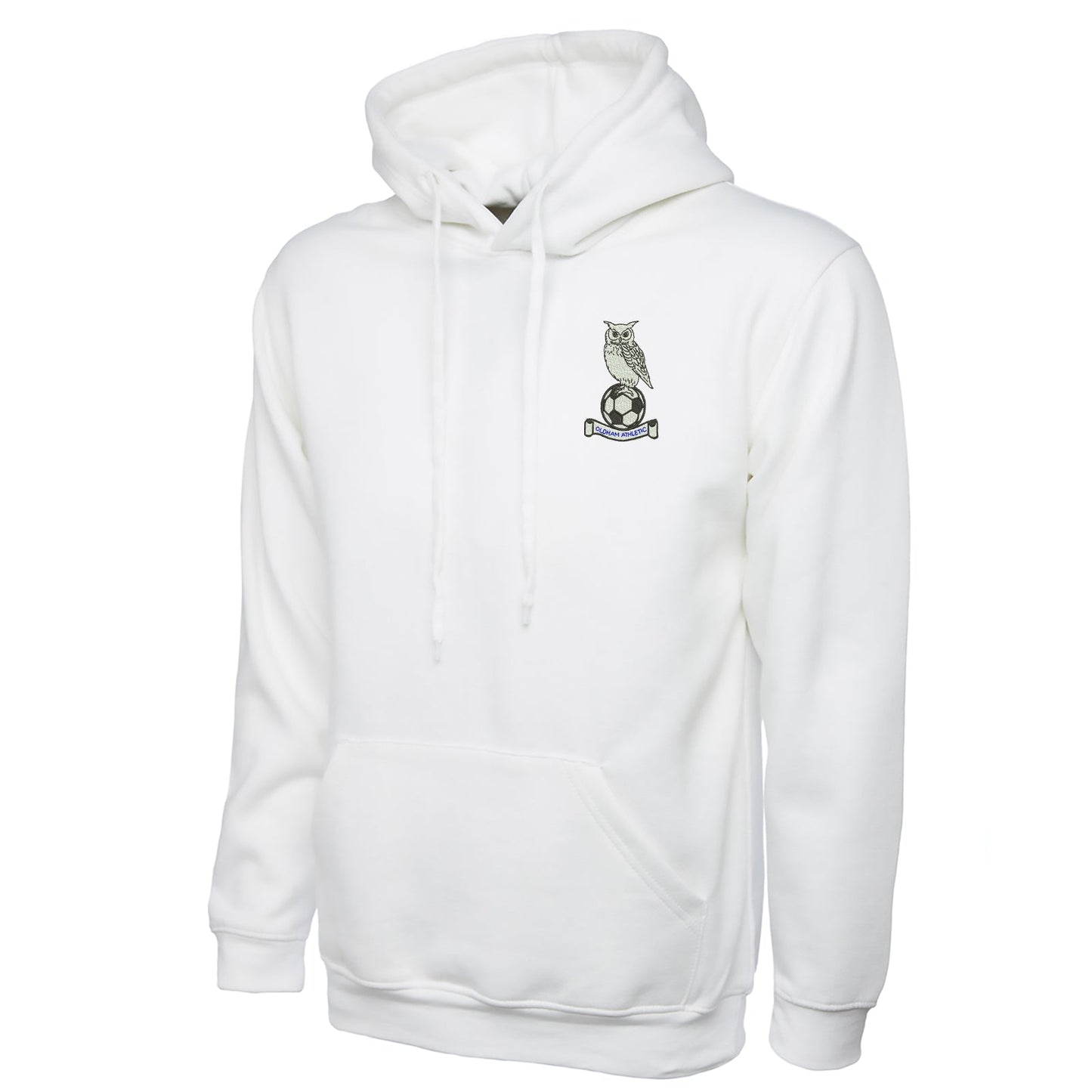 Retro Oldham 1972 Embroidered Classic Hoodie