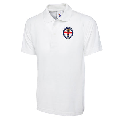 Retro England Football Polo Shirt