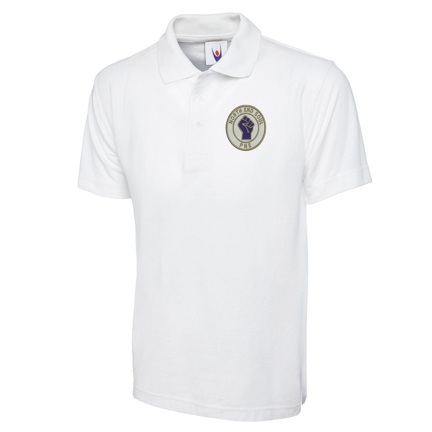 North End  Soul PNE Embroidered Polo Shirt