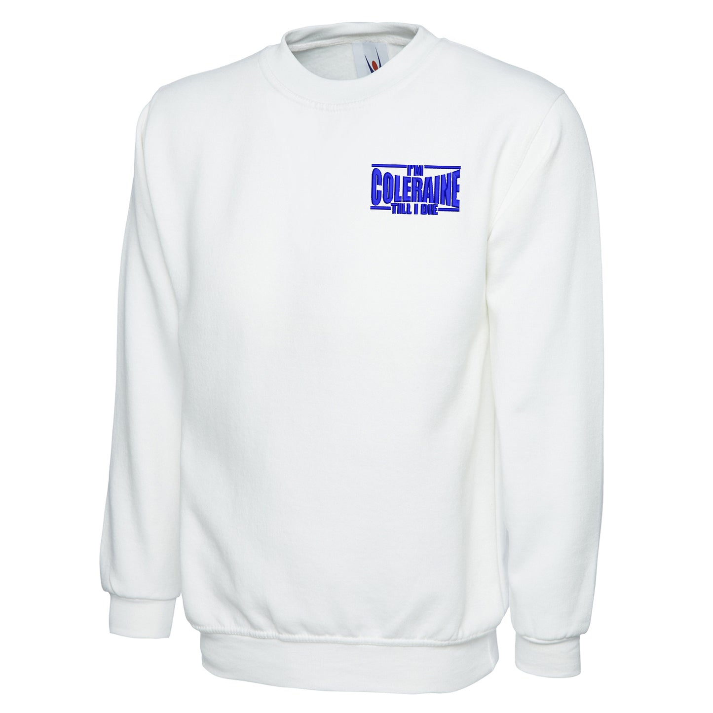 I am Coleraine Embroidered Sweatshirt