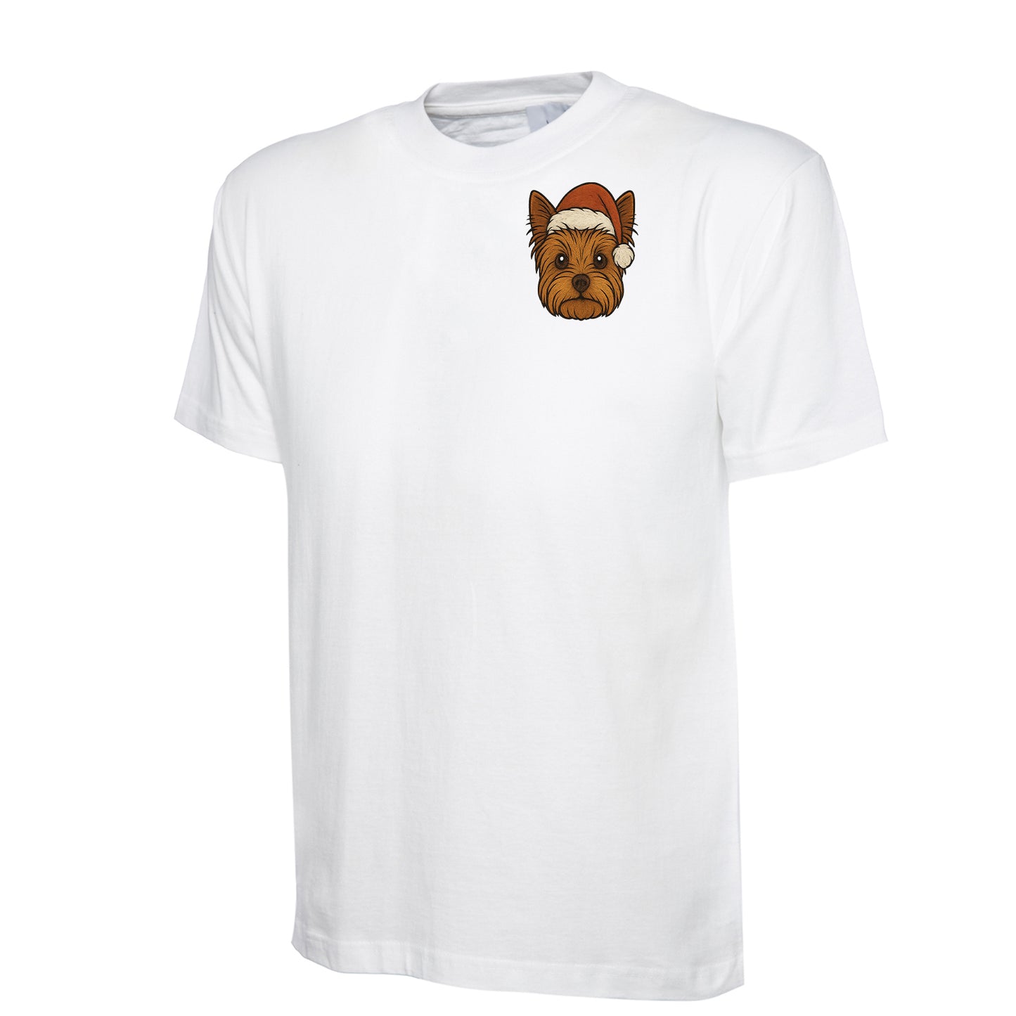 Childs Yorkshire Terrier Christmas Shirt 