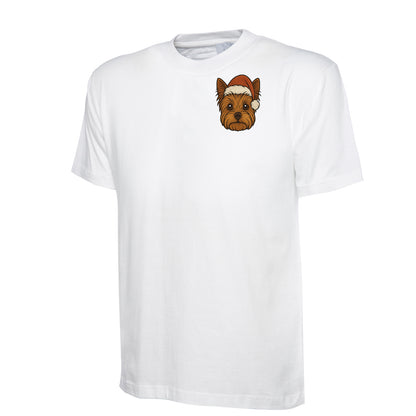 Childs Yorkshire Terrier Christmas Shirt 