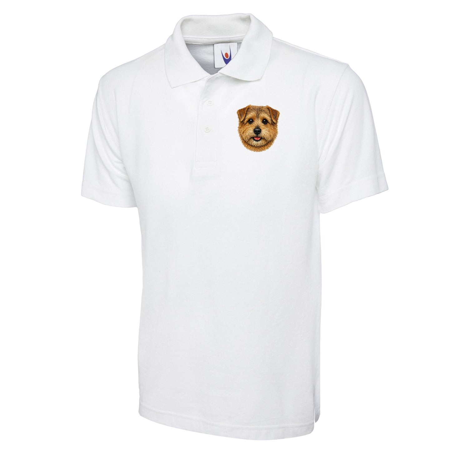 Norfolk Terrier Dog Face Classic Polo Shirt 