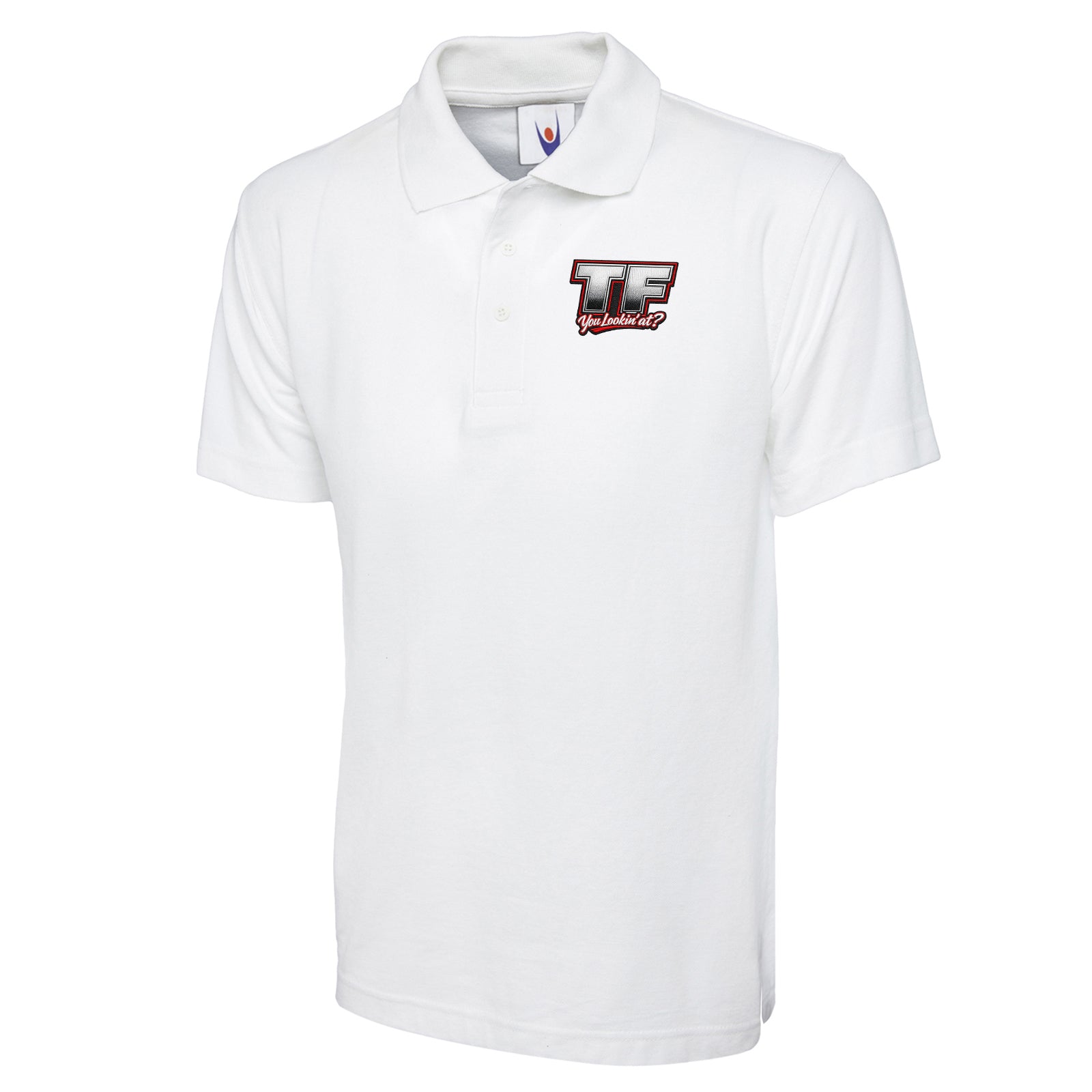 TF You Lookin’ at Polo Shirt