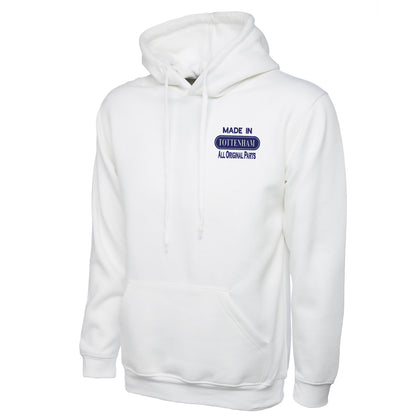 Made in Tottenham All Original Parts Embroidered Classic Hoodie