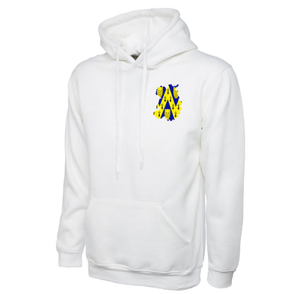 Shropshire Flag Map Embroidered Hoodie