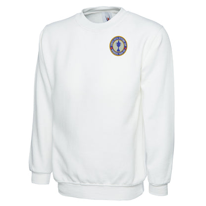 Retro Chelsea Zenith Data Systems Cup Winners 1990 Embroidered Classic Sweatshirt