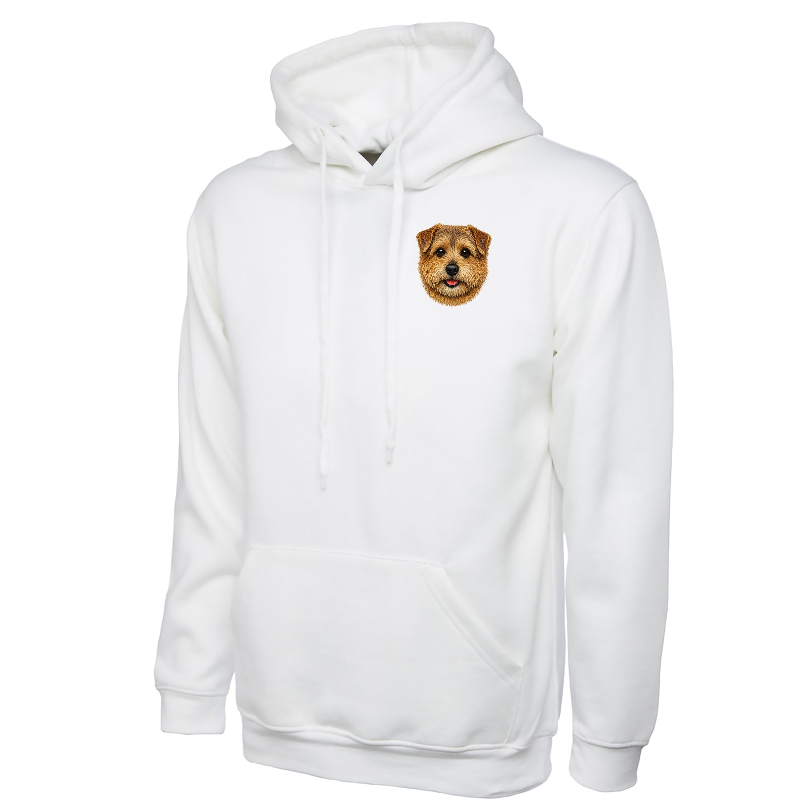 Norfolk Terrier Dog Face Hoodie