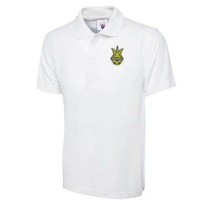 Old School Ukraine National Football Polo Shirt