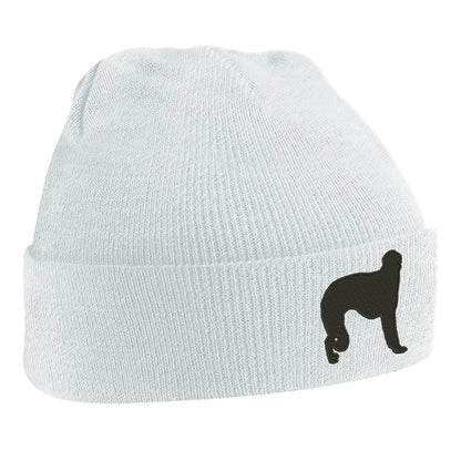 Borzoi Embroidered Beanie Hat