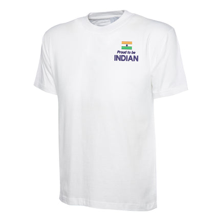 Proud to be Indian Embroidered Classic T-Shirt