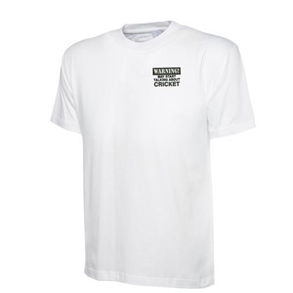 Warning May Start Talking About Cricket Children's T Shirt