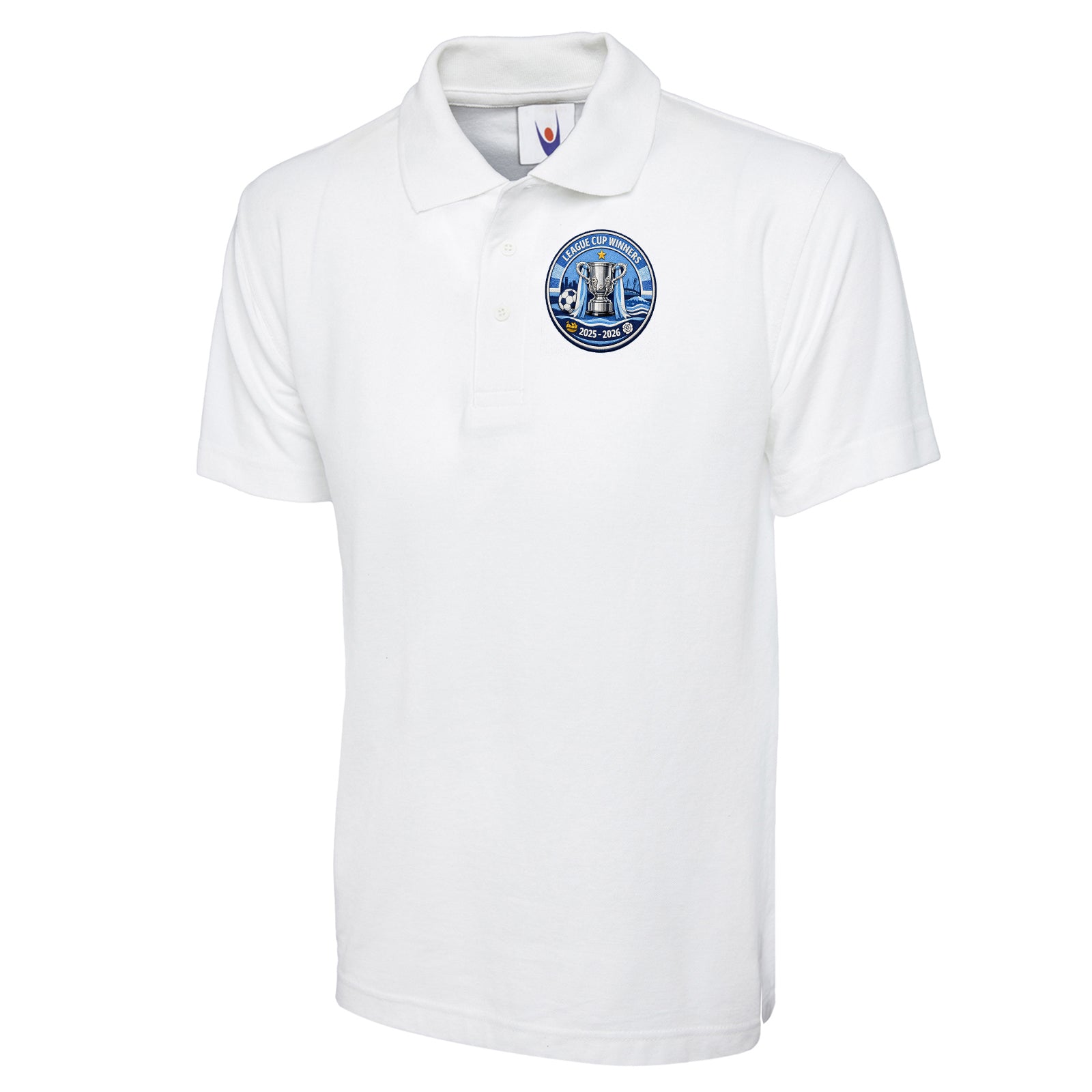 Man City League Cup Winners 2026 Polo Shirt