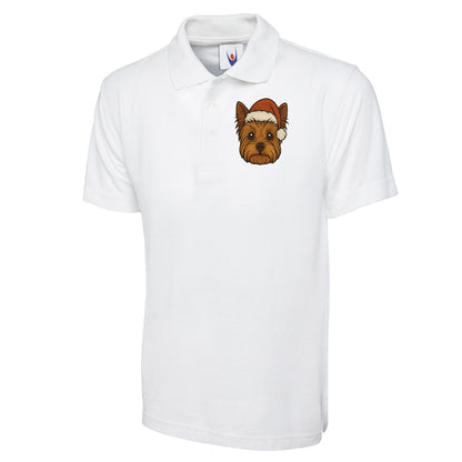 Yorkshire Terrier Christmas Polo Shirt