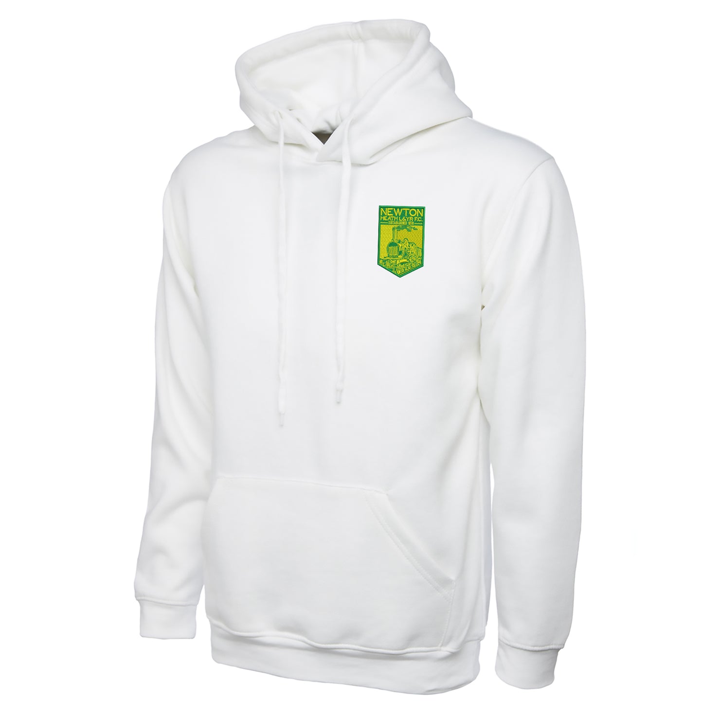 Retro Newton Heath LYR Embroidered Classic Hoodie