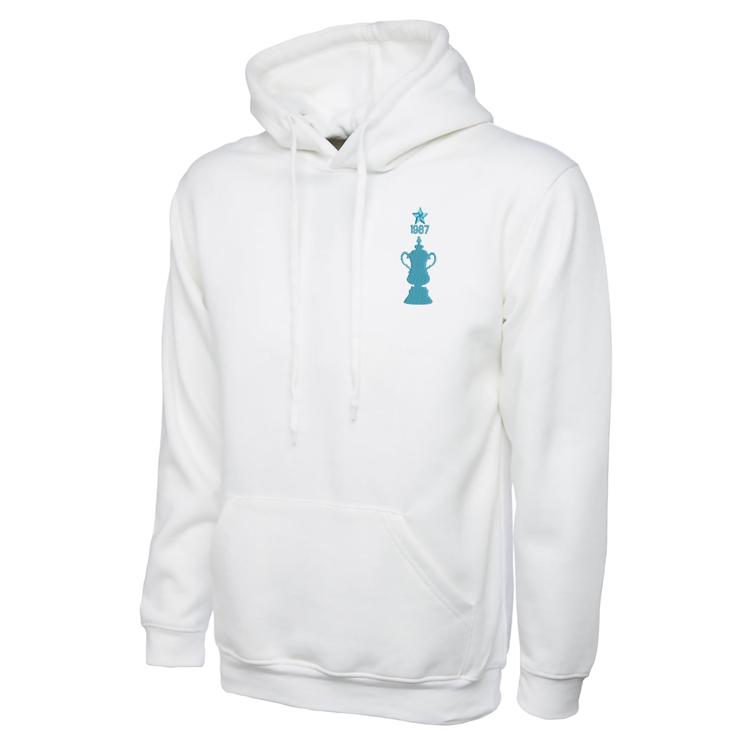 Retro Coventry FA Cup Winners Embroidered Hoodie