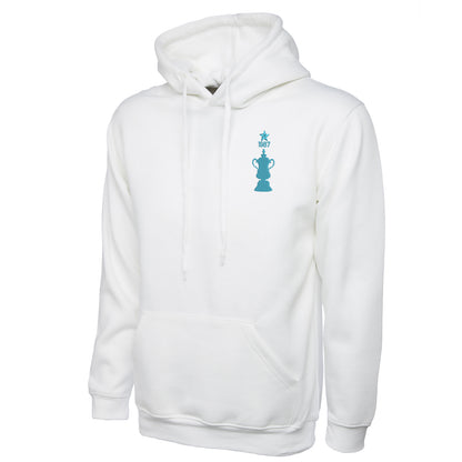 Retro Coventry FA Cup Winners Embroidered Hoodie