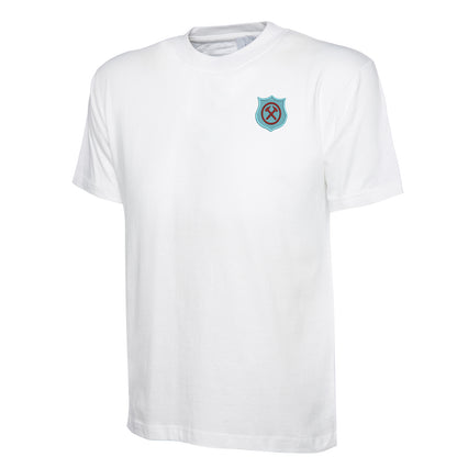 Retro West Ham 1923 Embroidered Classic T-Shirt