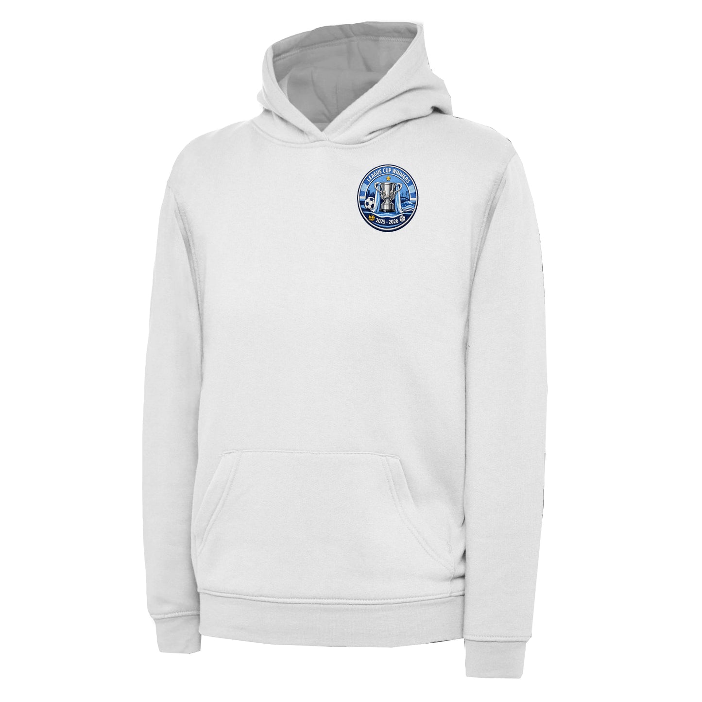 Children's Man City League Cup Winners 2026 Hoodie