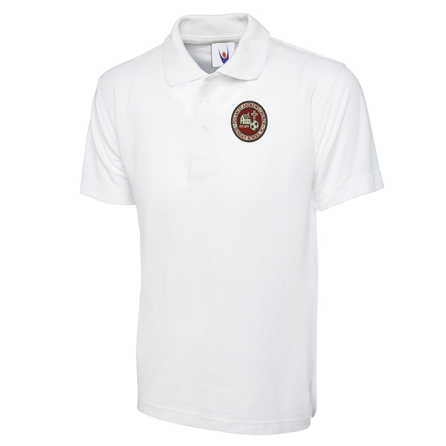 Old School Fulham Football Polo Shirt