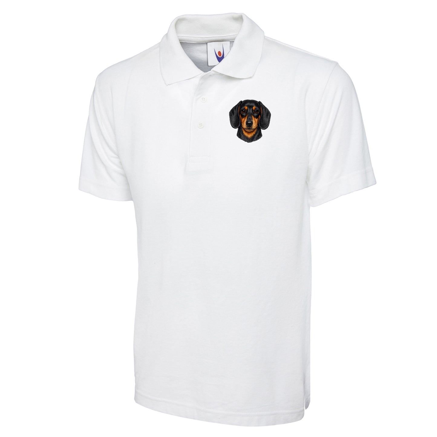 Dachshund Dog Face Polo Shirt