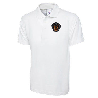 Dachshund Dog Face Polo Shirt