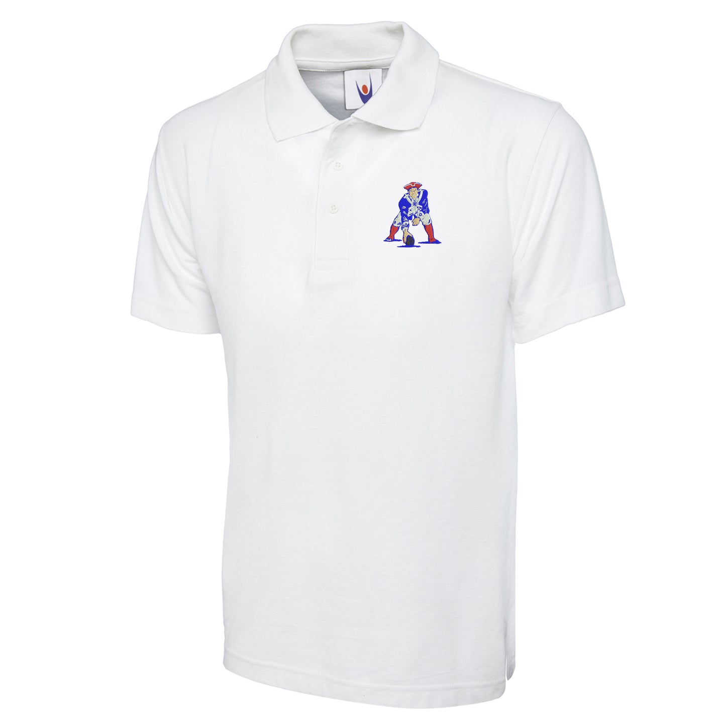 Retro New England Patriots 1972 Embroidered Classic Polo Shirt