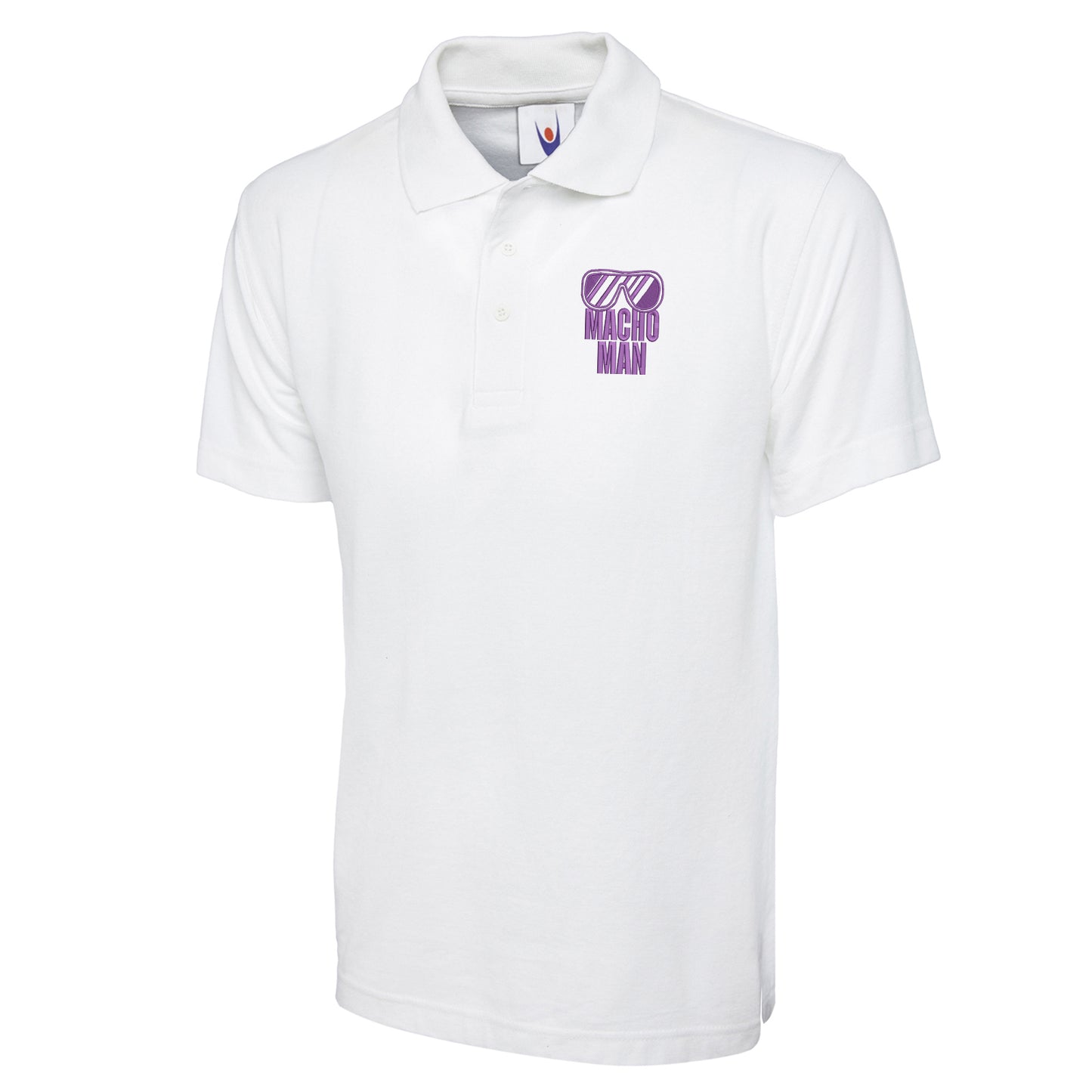 Macho Man Embroidered Classic Polo Shirt