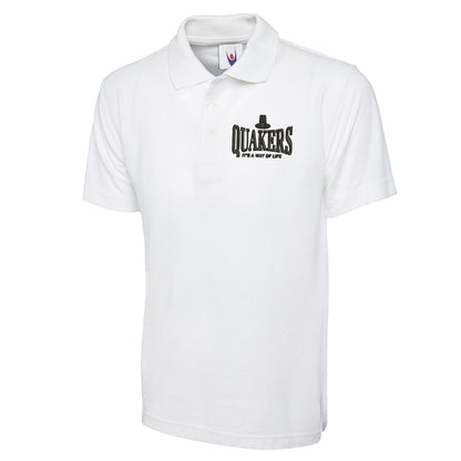 Quakers It's a Way of Life Polo Shirt