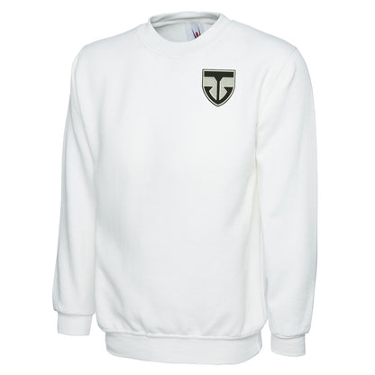 Retro Ayr United Embroidered Classic Sweatshirt