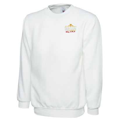 Thin Lizzy Whiskey in the Jar  Embroidered Classic Sweatshirt