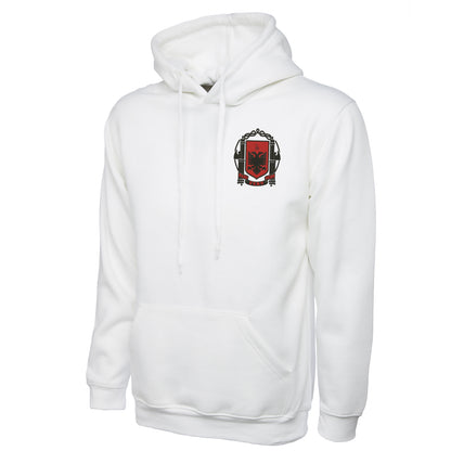 Retro Albania 1935 Embroidered Hoodie