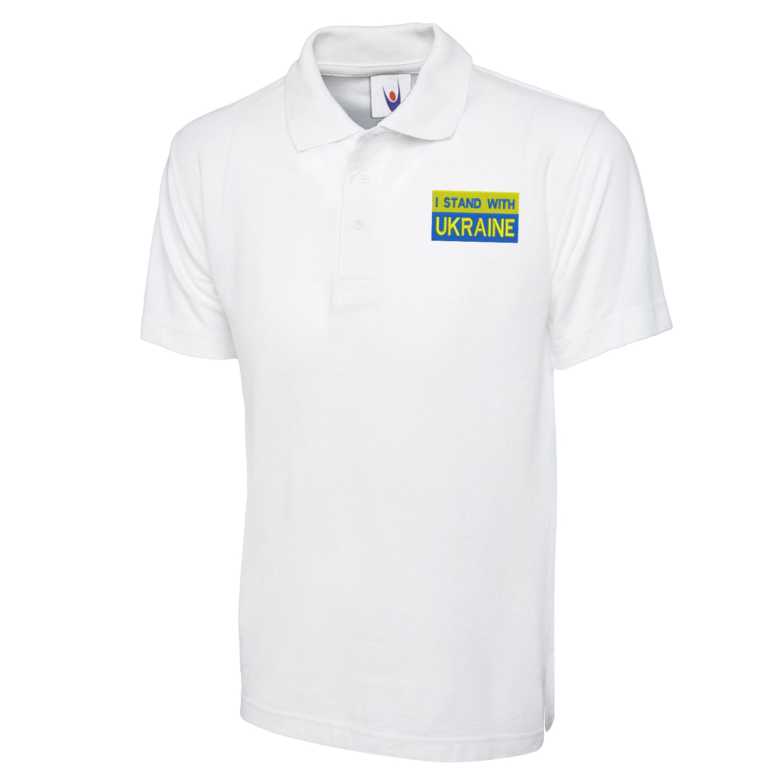 We Stand with Ukraine Polo Shirt