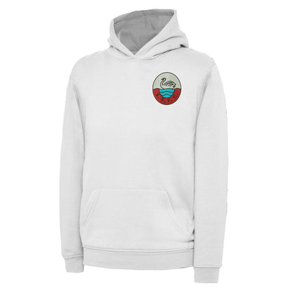 Retro Swansea 1960s Embroidered Children's Hoodie