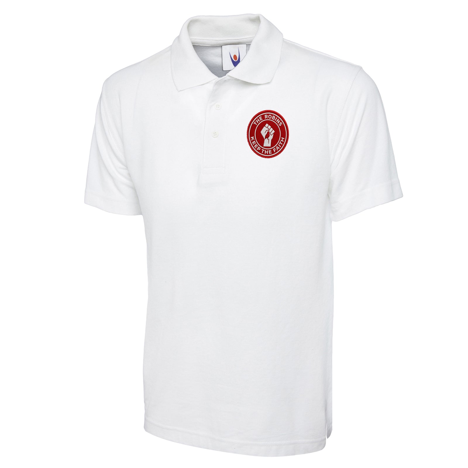 Bristol City The Robins Keep The Faith Polo Shirt
