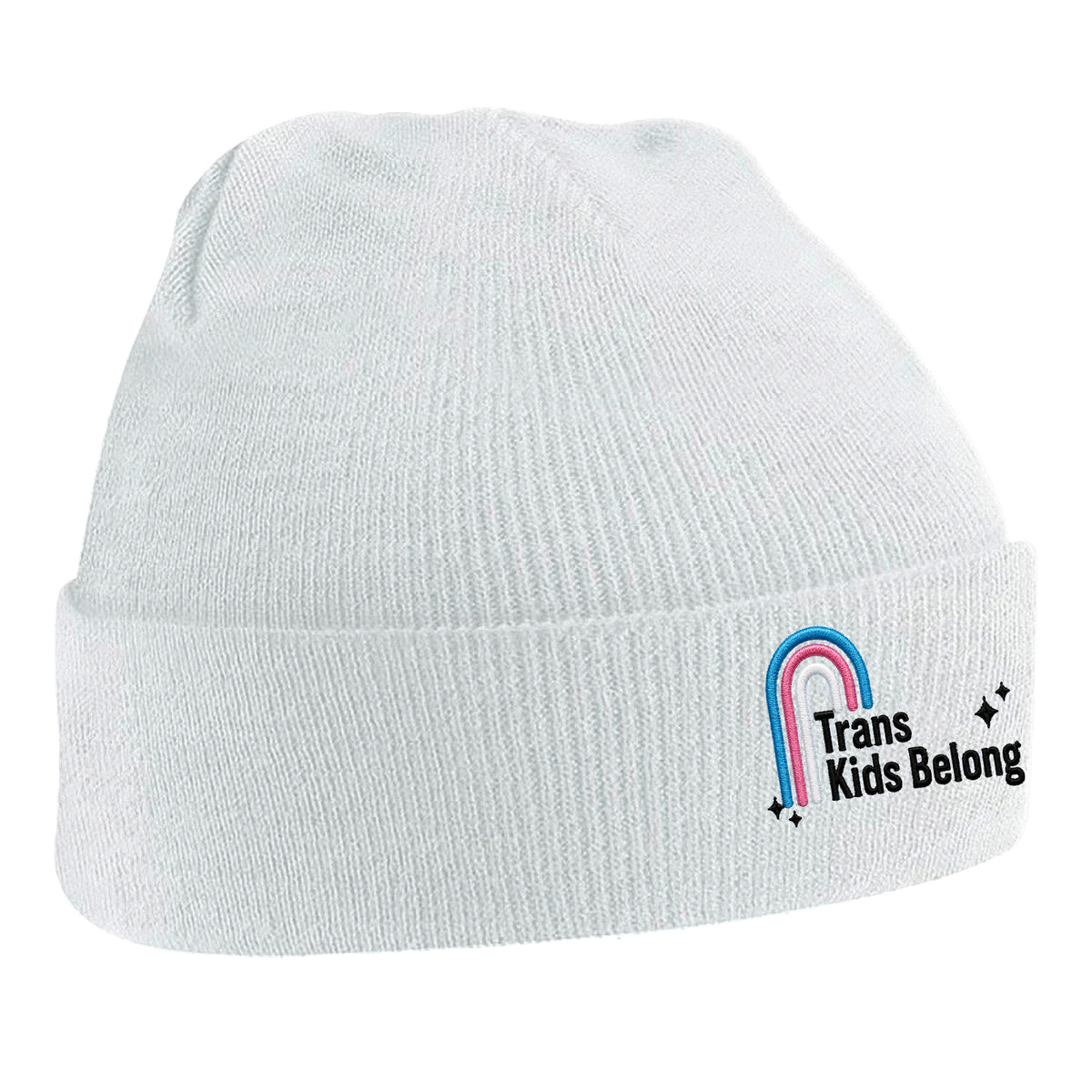 Trans Kids Belong Beanie Hat