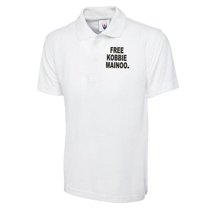 Free Kobbie Mainoo Embroidered Classic Polo Shirt