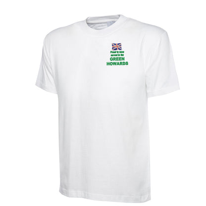 Proud to Have Served in The Green Howards Embroidered Children's T-Shirt