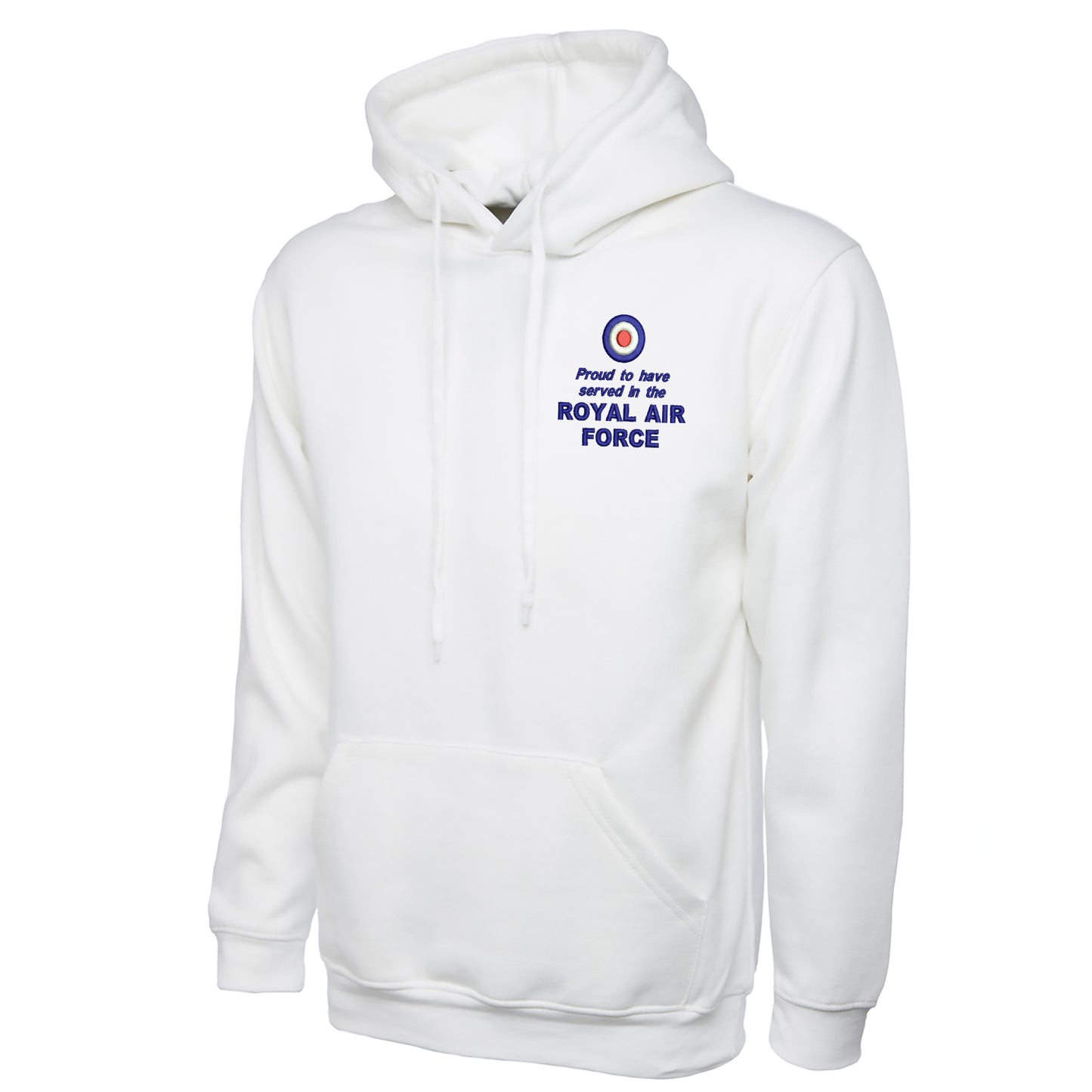 Proud to Have Served in The Royal Air Force Embroidered Classic Hoodie