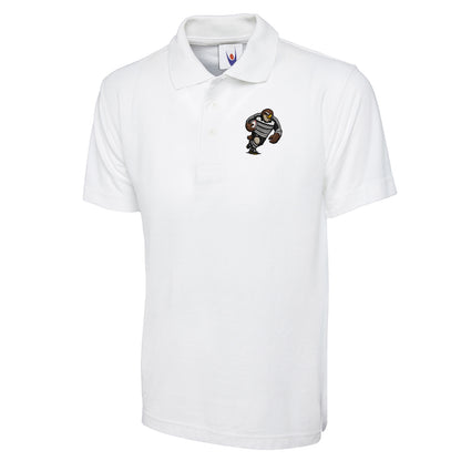 Retro Newcastle Falcons 1997 Classic Polo Shirt
