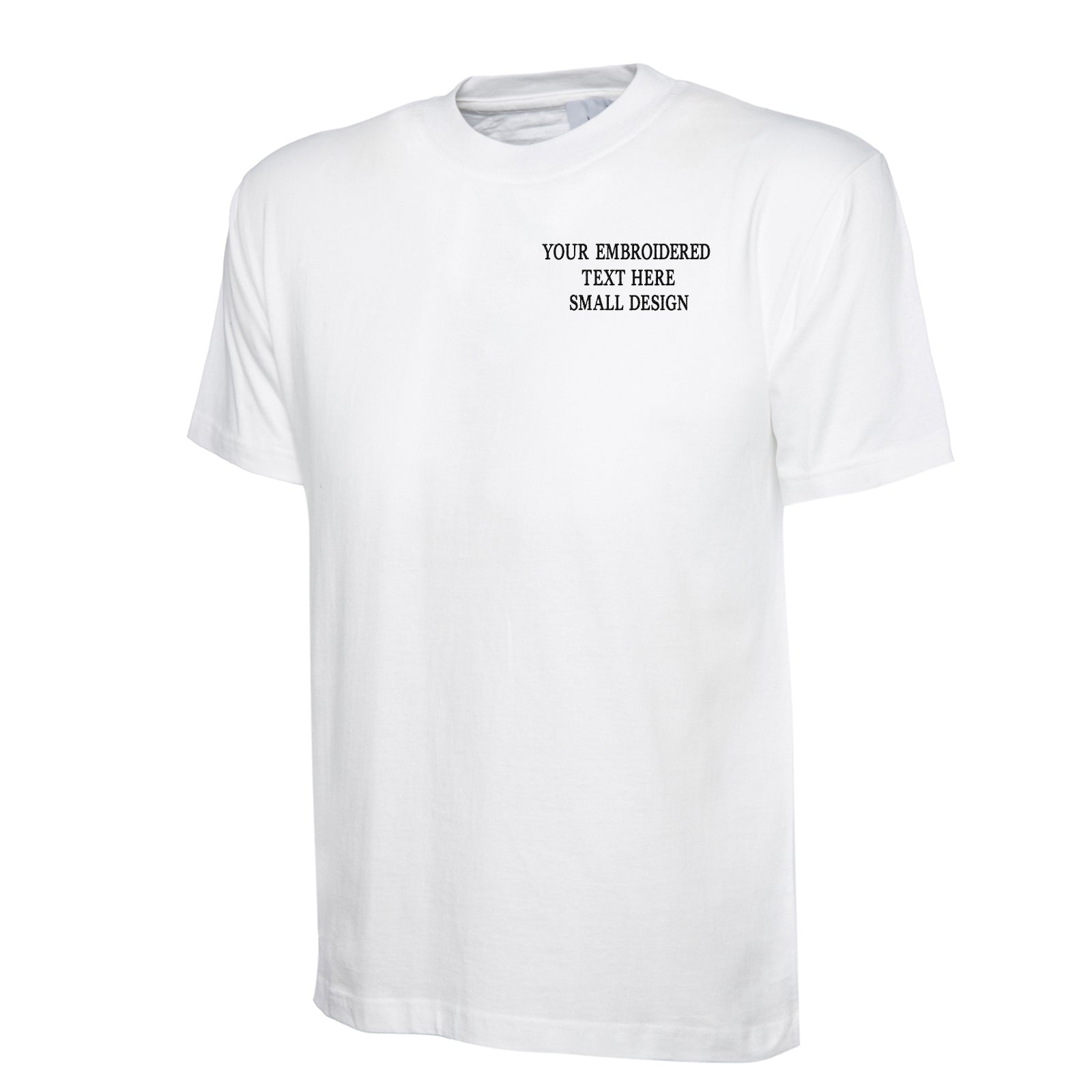 Childs Personalised Custom Small Text Shirt 